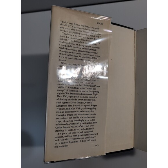 Emlyn Williams – An Early Autobiography 1927-1935 | 1st Ed SIGNED HC - Picture 4 of 6